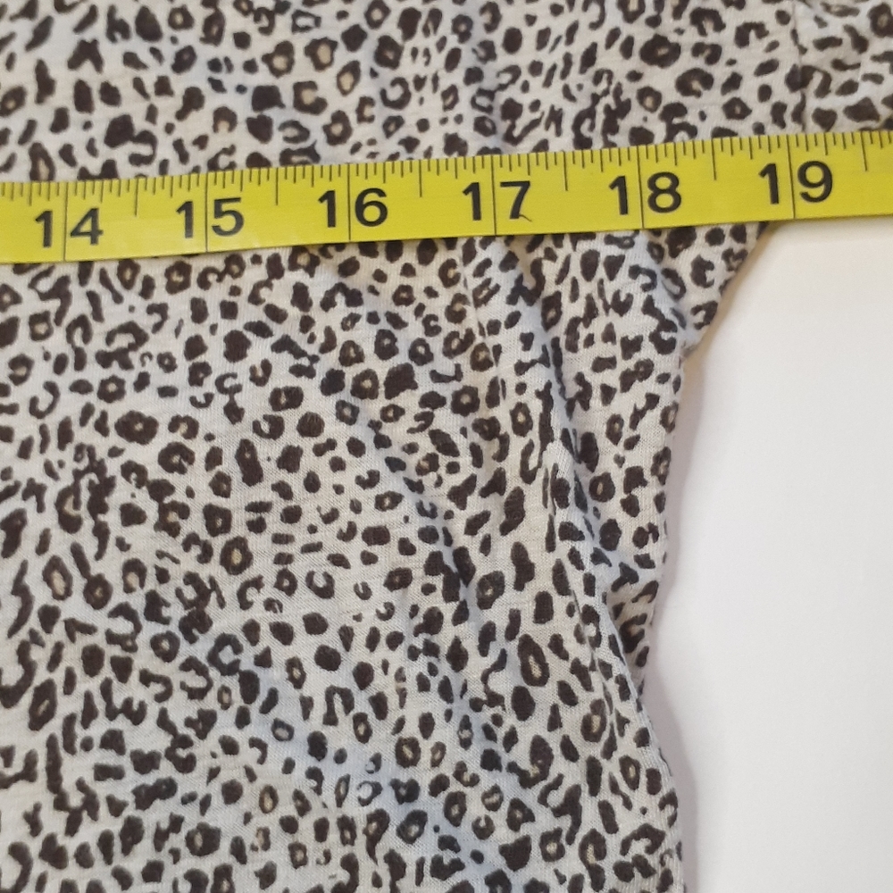 Rails Davie Jungle Linen Blend Animal Print Short… - image 5